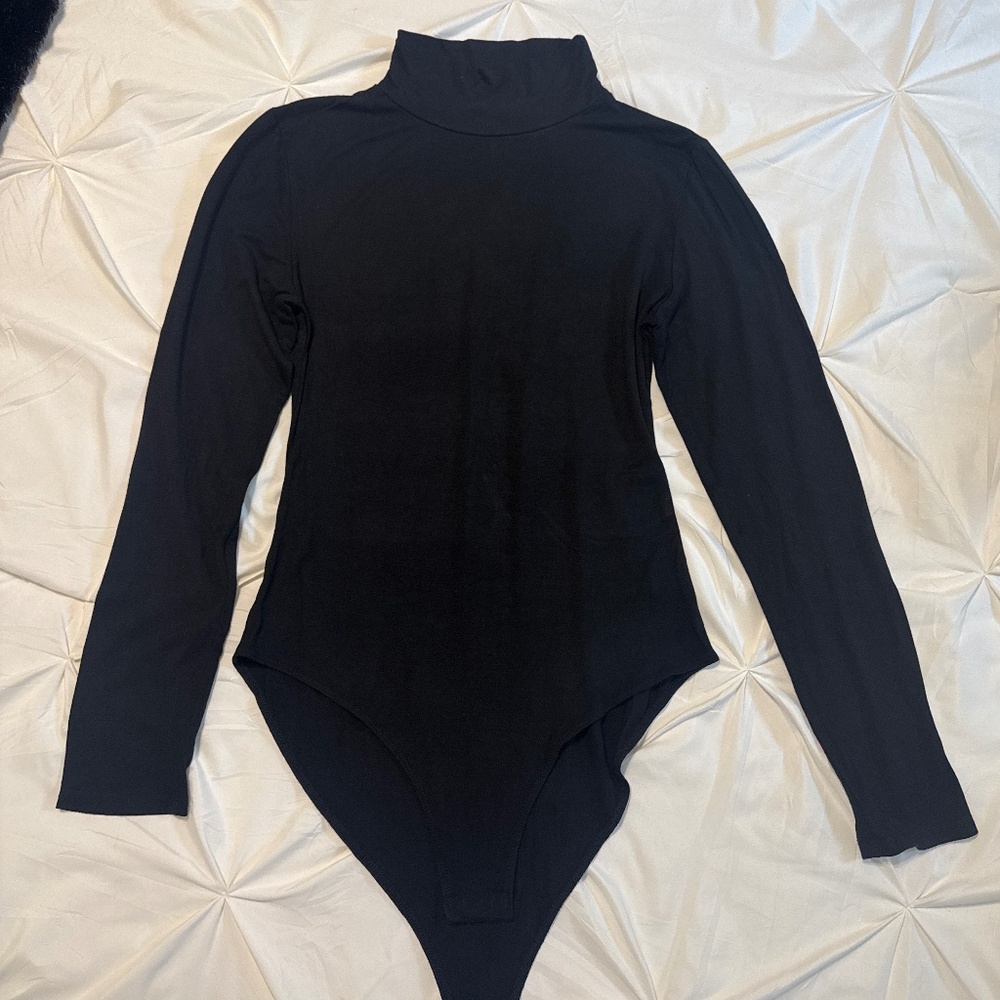 Mangopop Turtleneck Bodysuit
